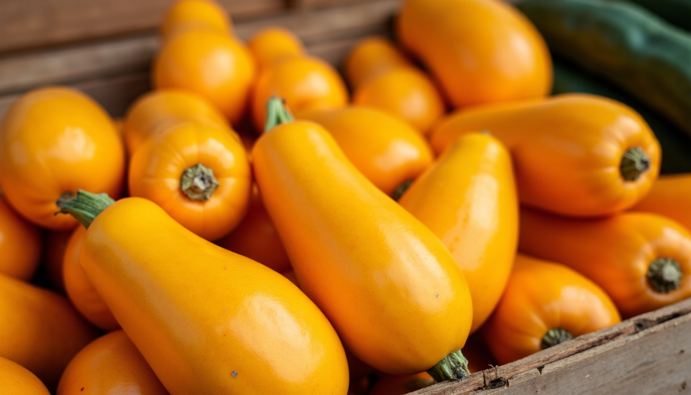 Stockage de courges butternut dans un local sec et frais
