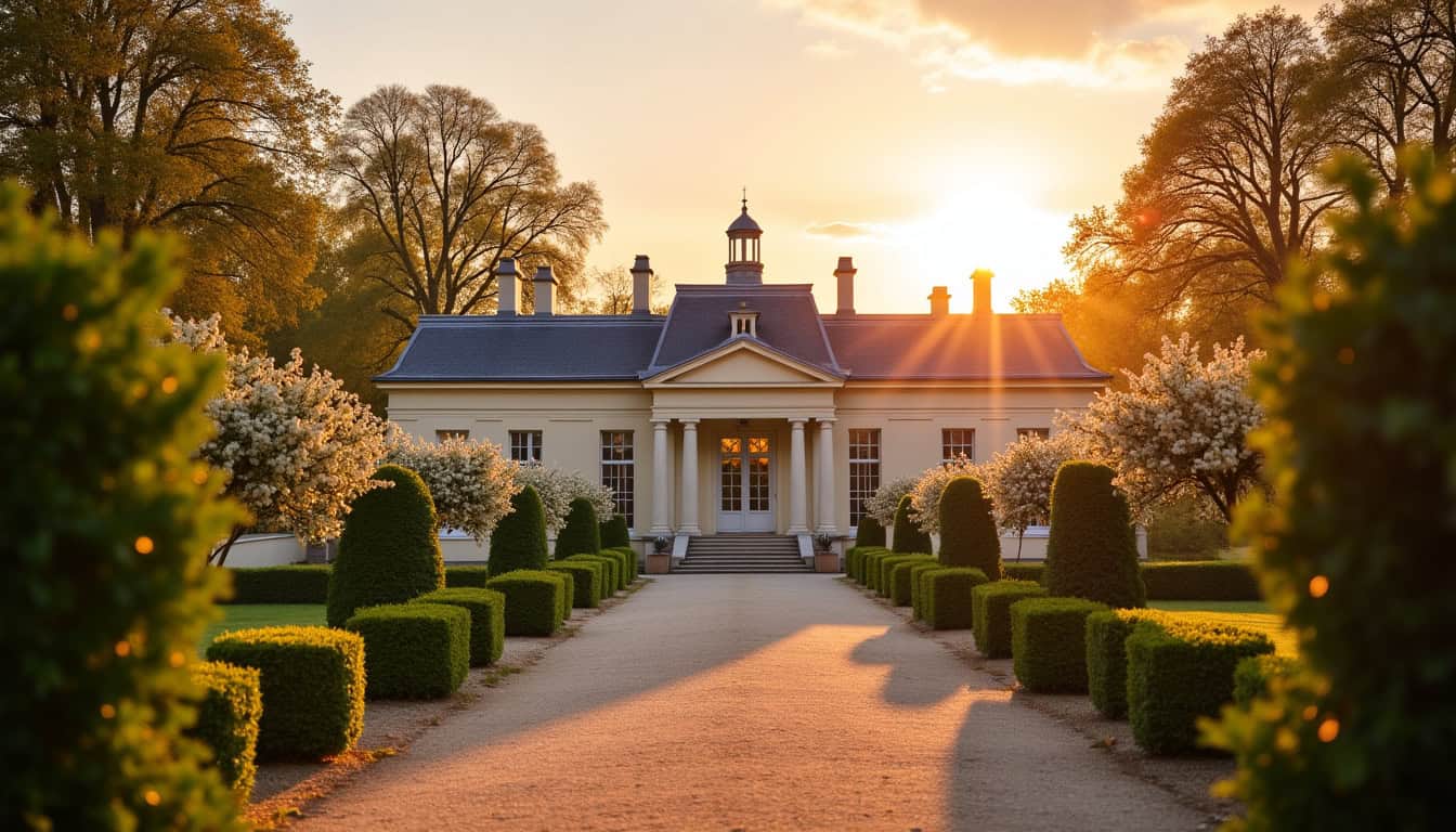 Le Pavillon Ledoyen à Paris, utilisé comme décor extérieur du restaurant Septime dans Le Grand Restaurant