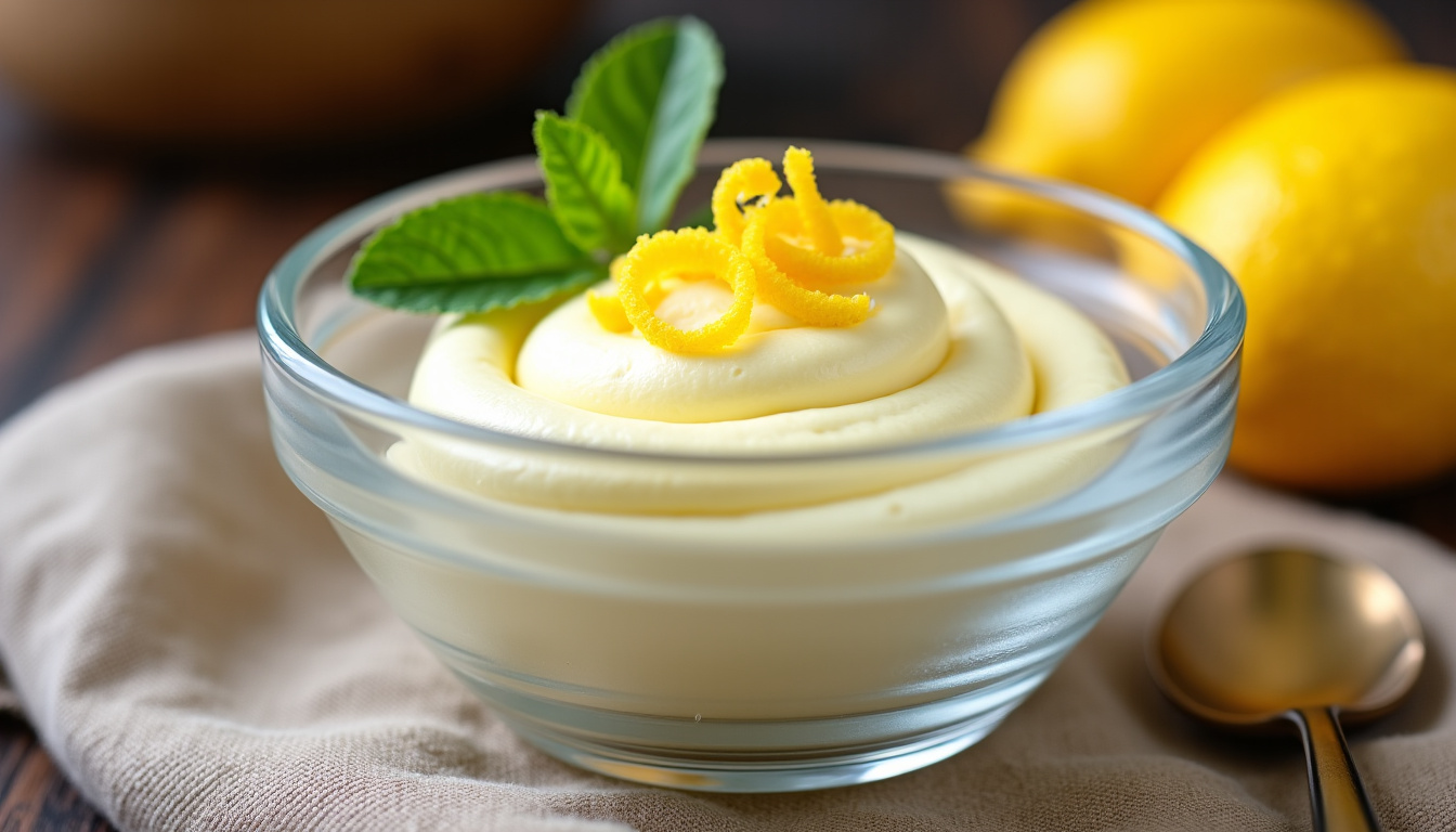 Comment faire une mousse au citron et au mascarpone légère, onctueuse et parfaite en 15 minutes ?