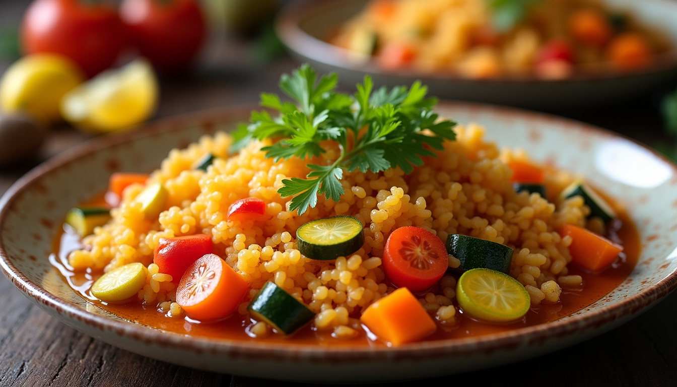 Quels légumes choisir pour un couscous marocain traditionnel et savoureux ?