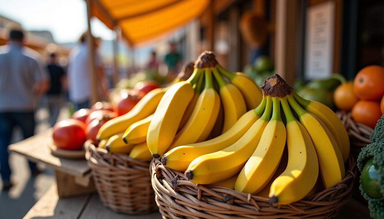 Comparaison des différents points de vente de bananes bio en France