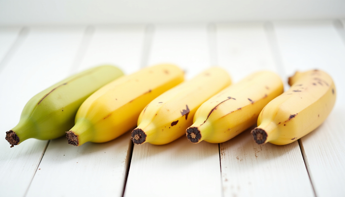 Comparaison visuelle des stades de maturation d