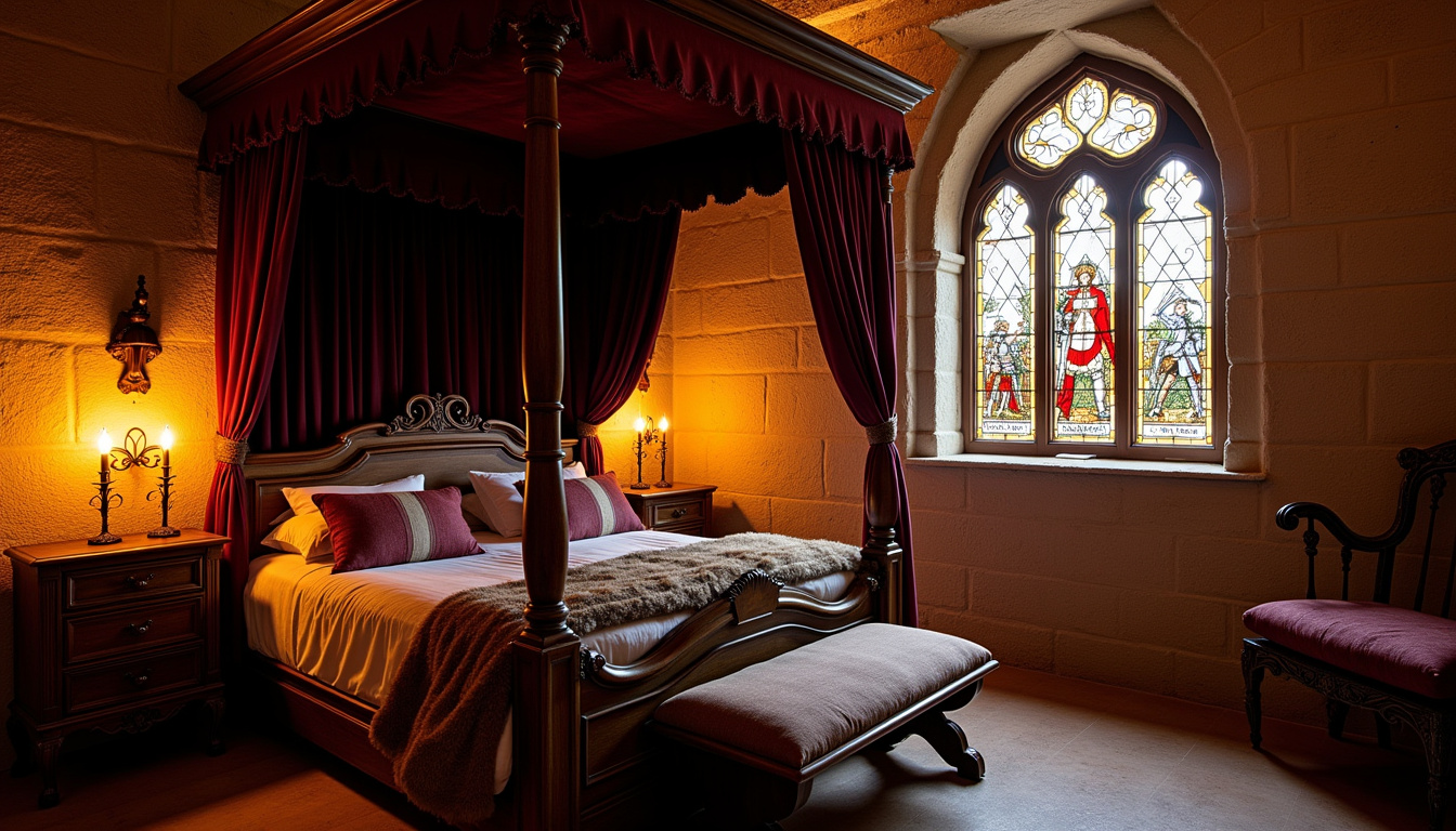 Chambre d’hôtel thématisée Moyen Âge au Puy du Fou