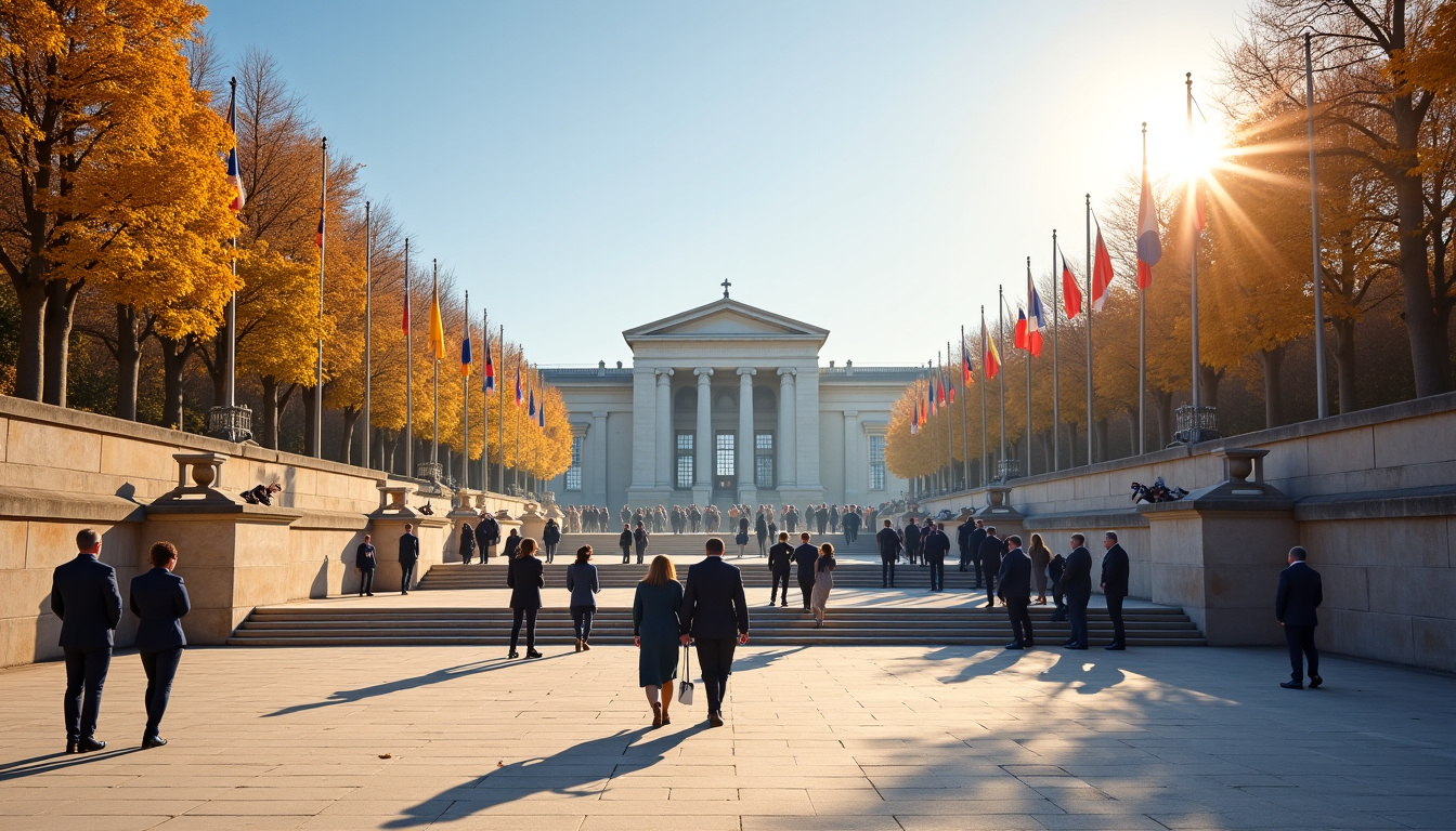 Entrée du Palais de l