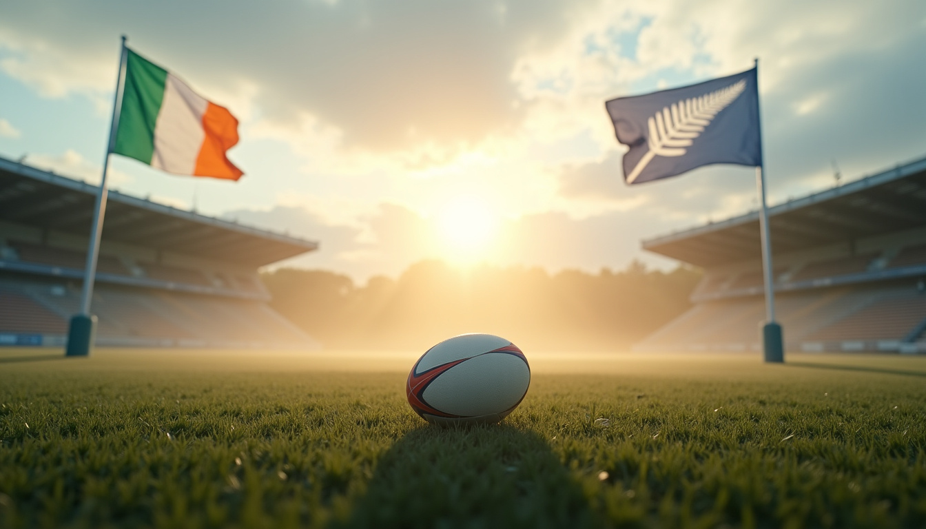 L’Irlande affronte la Nouvelle-Zélande en rugby en 2026 : un choc attendu