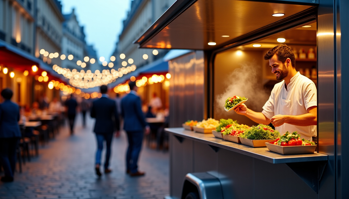 Louer un camion-restaurant à Paris en 2026, mode d’emploi