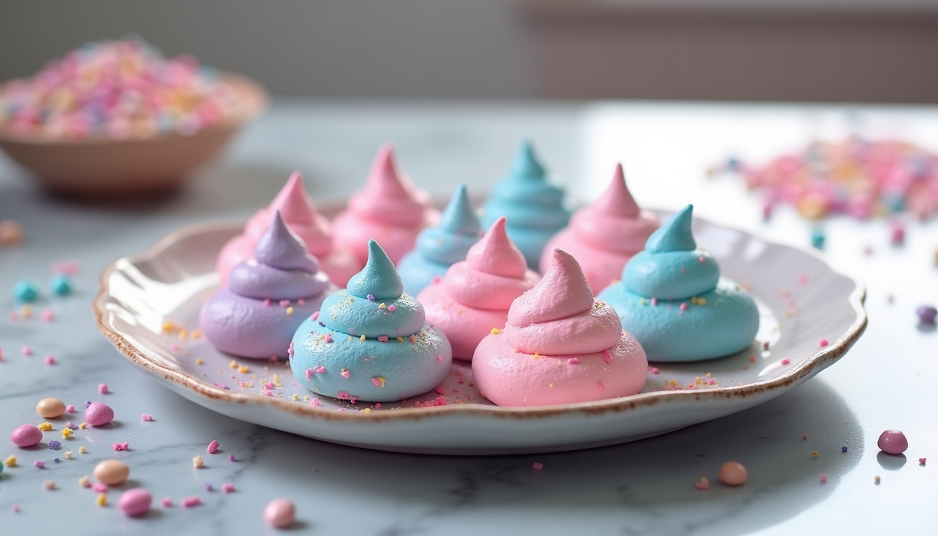 Comment faire des crottes de licorne en meringue rapidement en 2026
