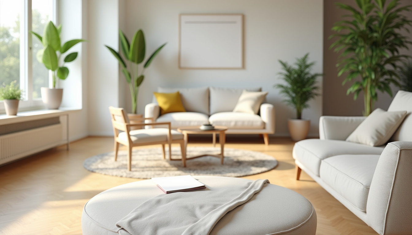 Aménagement intérieur moderne réalisé avec les conseils de MaisonLuminea.fr