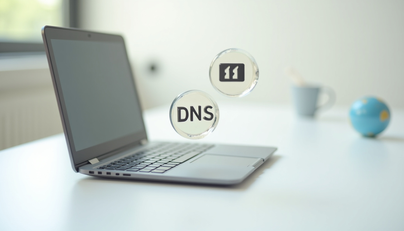 Étapes de modification des paramètres DNS sur un ordinateur portable