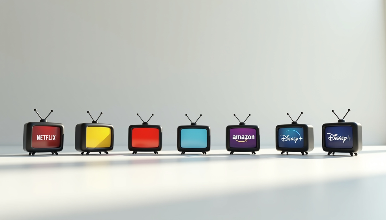 Comparatif visuel des plateformes de streaming légales disponibles en France
