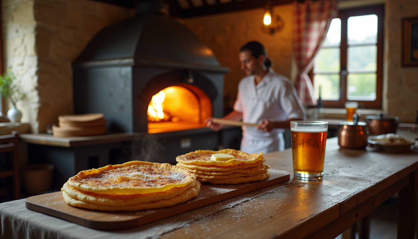 Crêperie Marie Mil'Goules à Angers, spécialisée en galettes au feu de bois